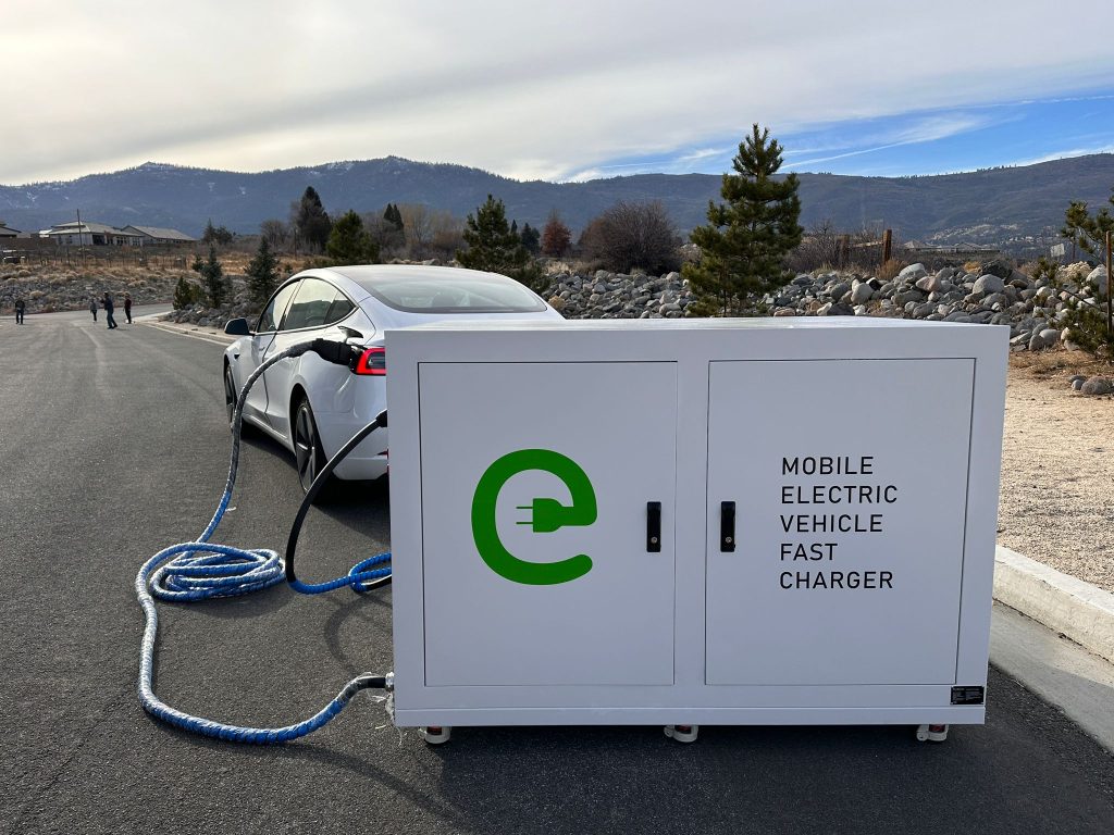 EV fleet charging station